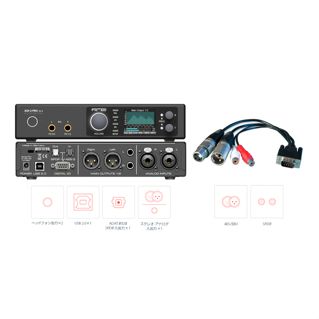 ADI-2 Pro FS R Black Edition | Music EcoSystems STORE